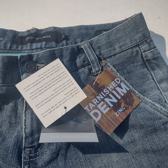 NEW Calvin Klein Trousers Jeans Size 4 NWT - Picture 3 of 13